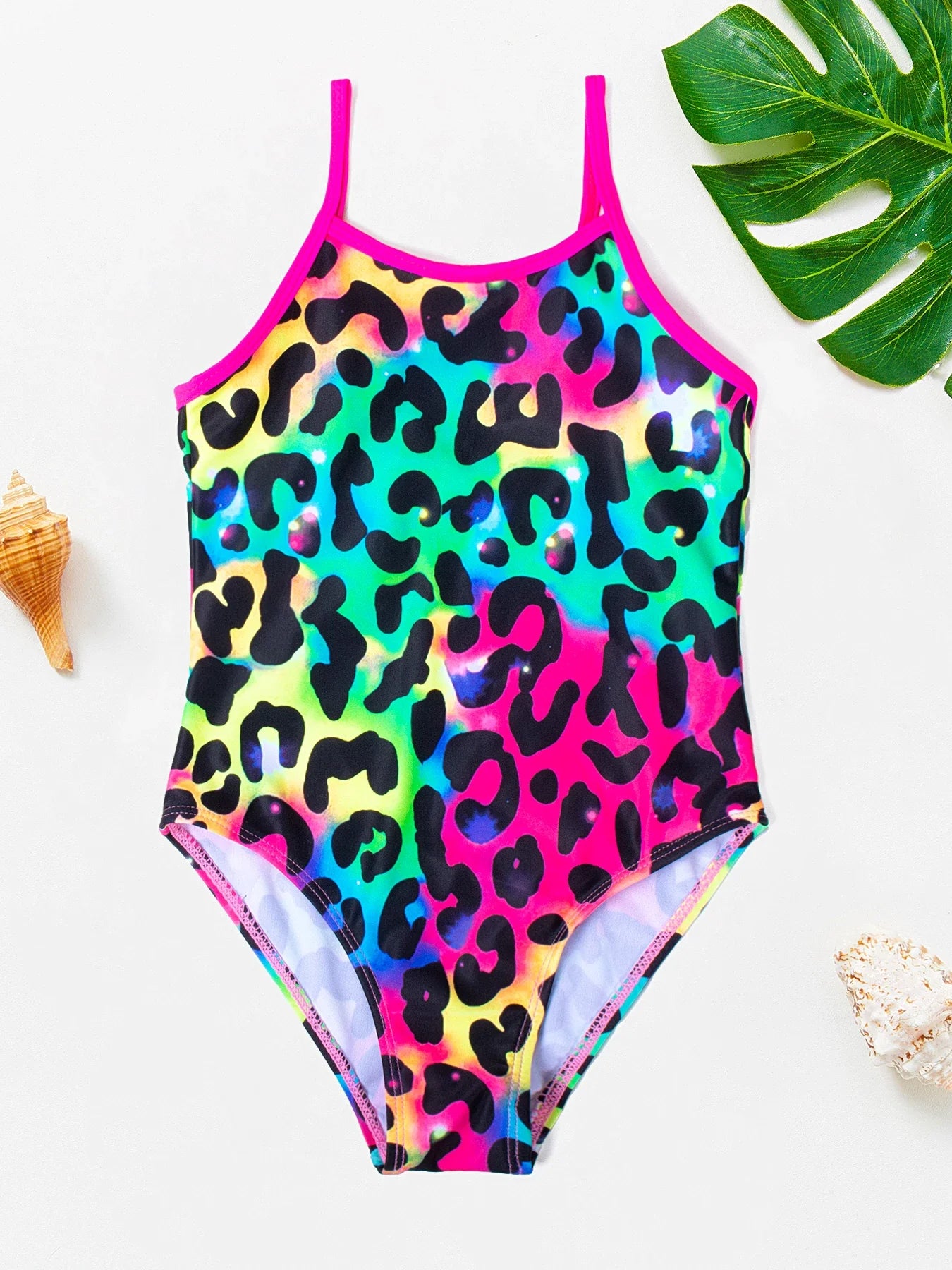 Girls' Swim Outfit with Mermaid and Unicorn Designs – Perfect for Children Aged 4-8