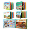 Interactive Toddler Learning Book with Velcro Activities and Storage Bag