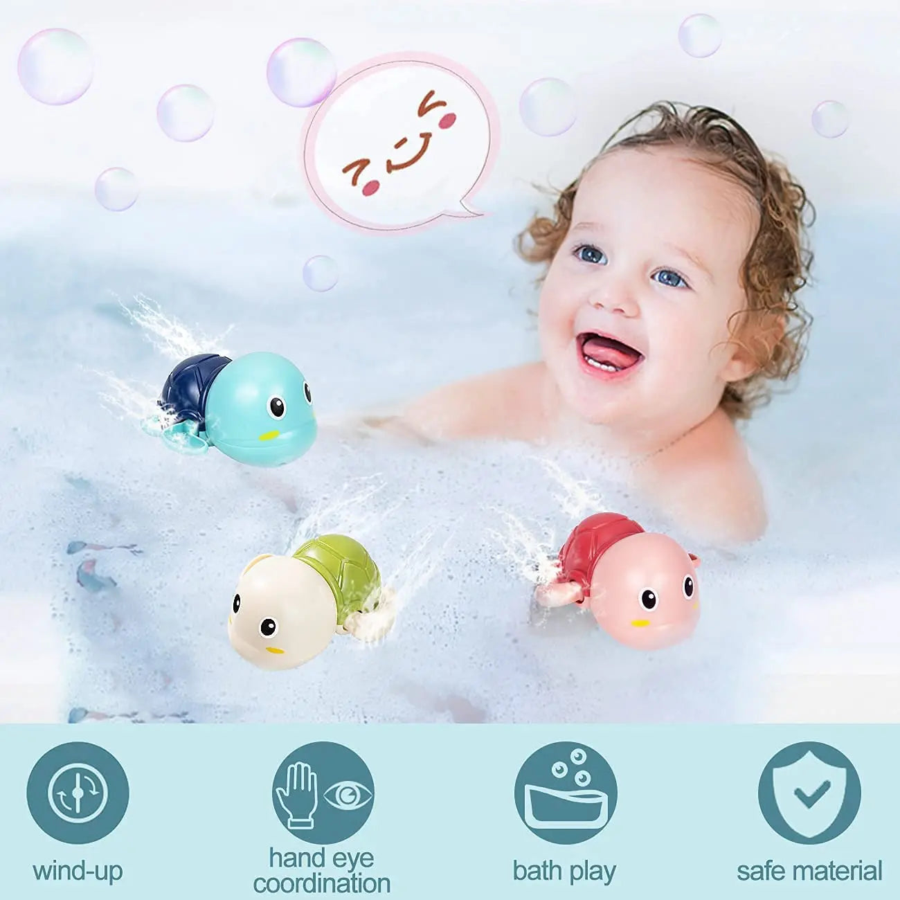 Swim Buddy Turtle - The Perfect Playmate for the Bath