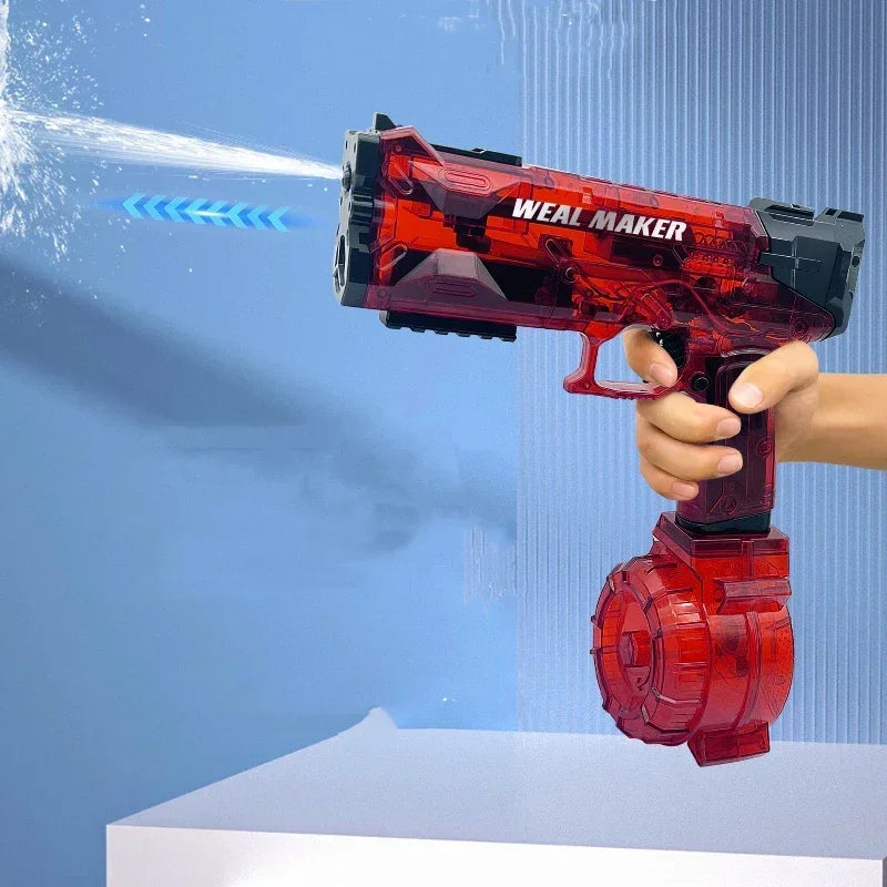 SplashForce Ultimate Soaker | Rechargeable Electric Water Gun for Continuous Firing