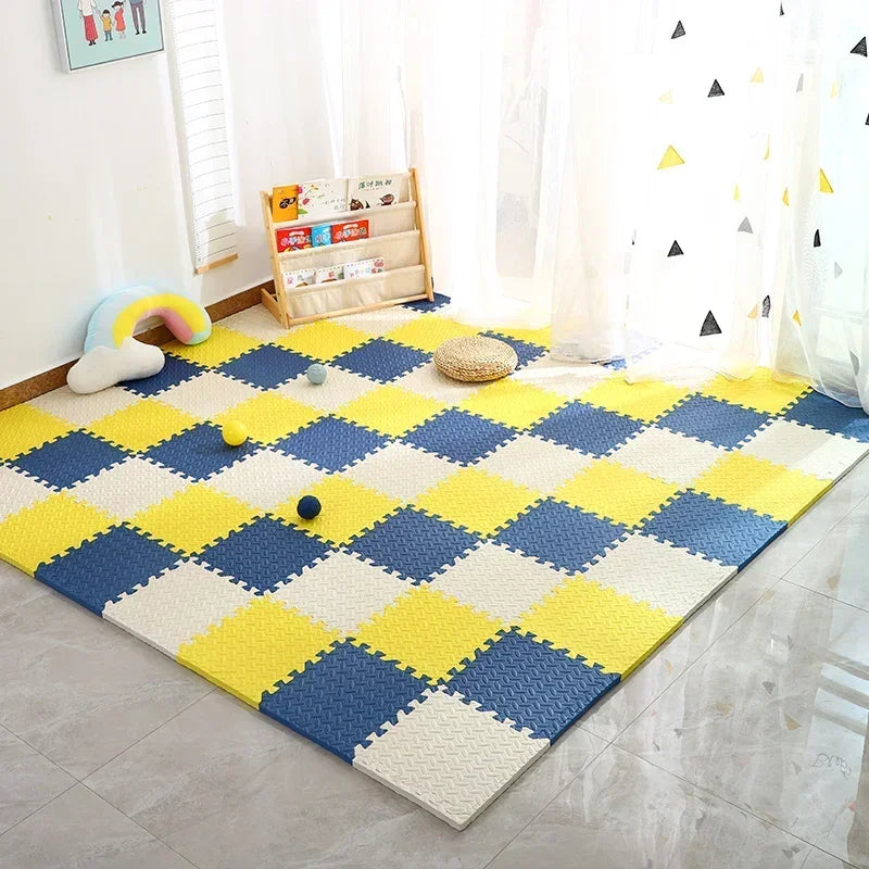 BabyGuard Soft Play Mat – 12-Piece Set for Safe Playtime