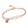 Medical Alert BraNobleCarecelet | Handcrafted Safety Band with Custom Engraving for Diabetes