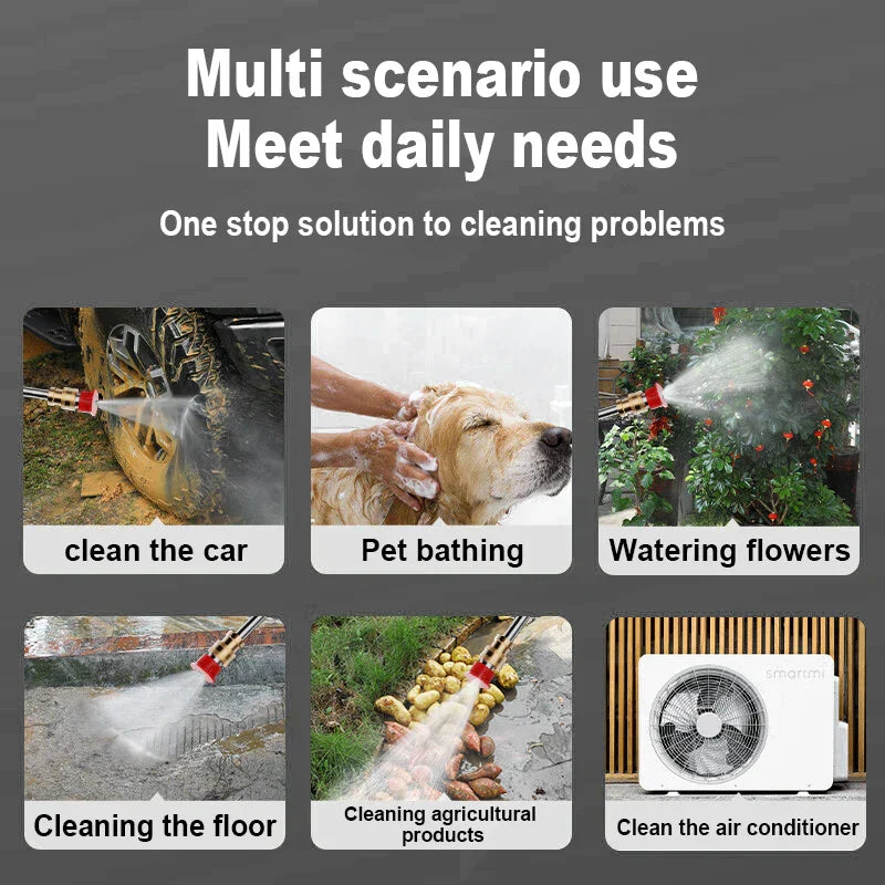 PowerWash Wireless Car Cleaning Gun – Powerful and Handy