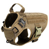 TacticalElite K9 Harness and Lead Set - Military-Style Harness for Large Dogs with Training Lead