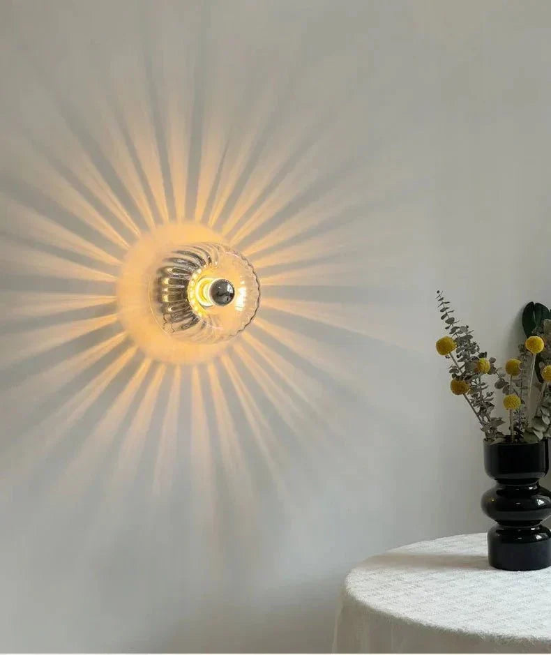 Scandinavian Bauhaus Wall Lamp - Nordic Glow