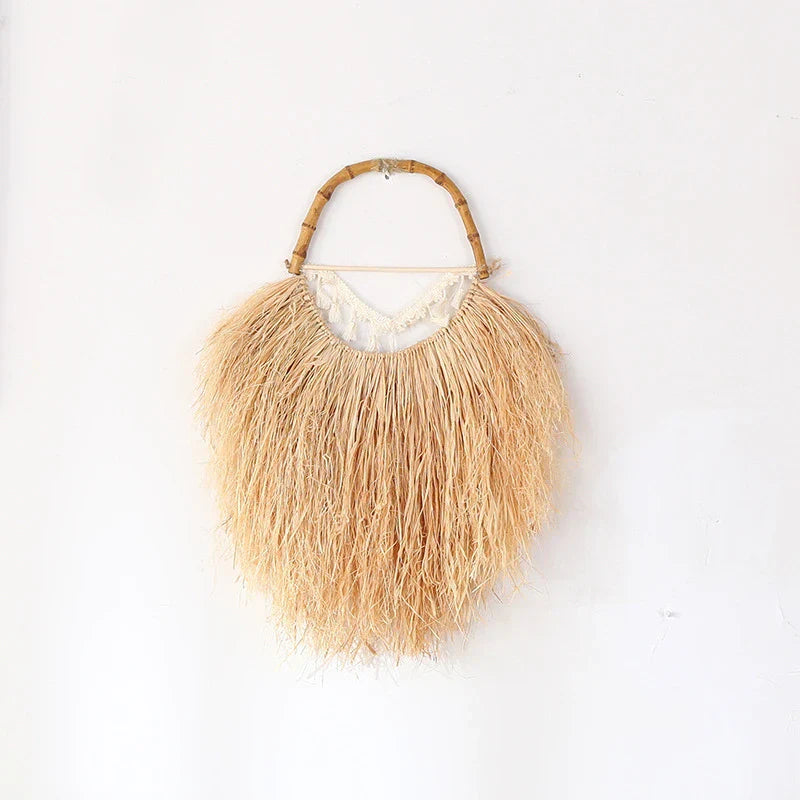 Boho Wall Decoration Raffia – Authentic and Atmospheric