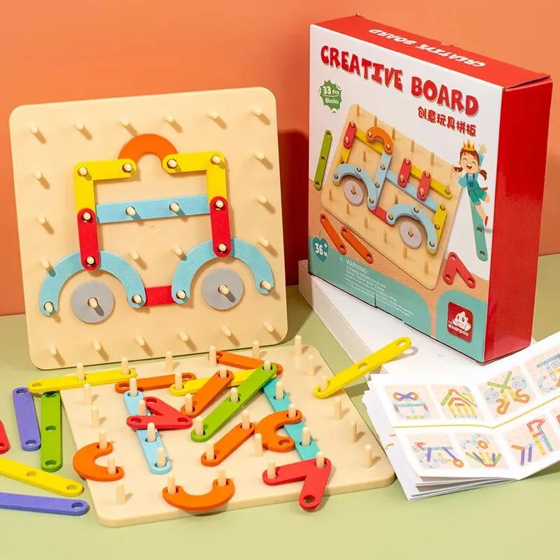 Creative Building Board - Learning & Playing
