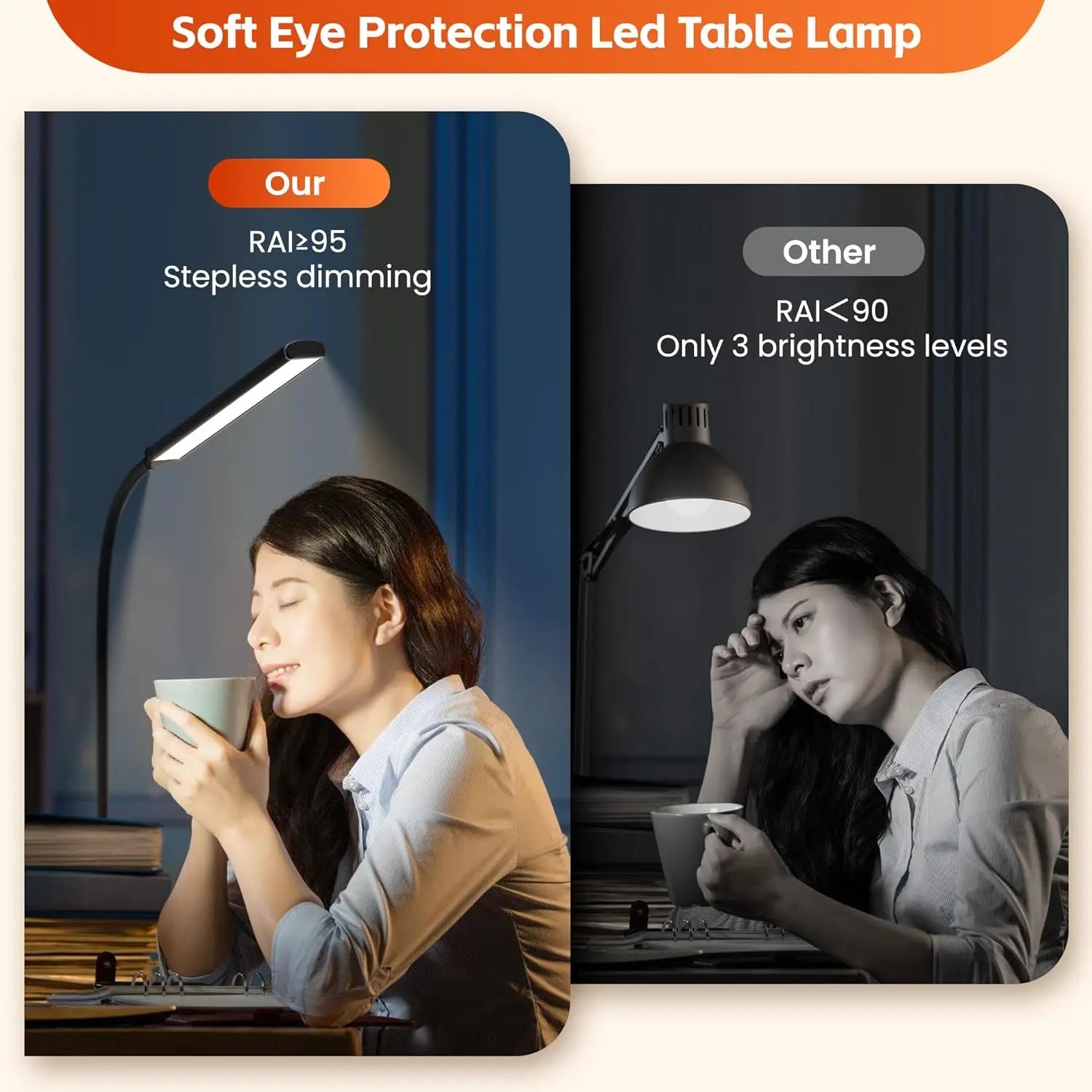 Smart Desk Lamp - Flexible Lighting for Home and Office