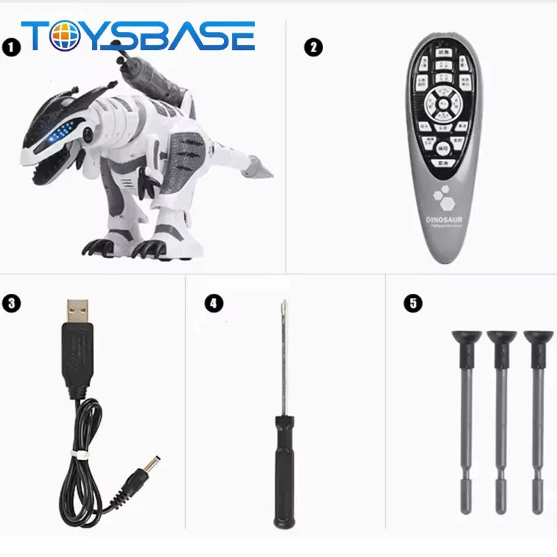 Mega DinoBot - Remote-Controlled Robot Dinosaur for Adventures