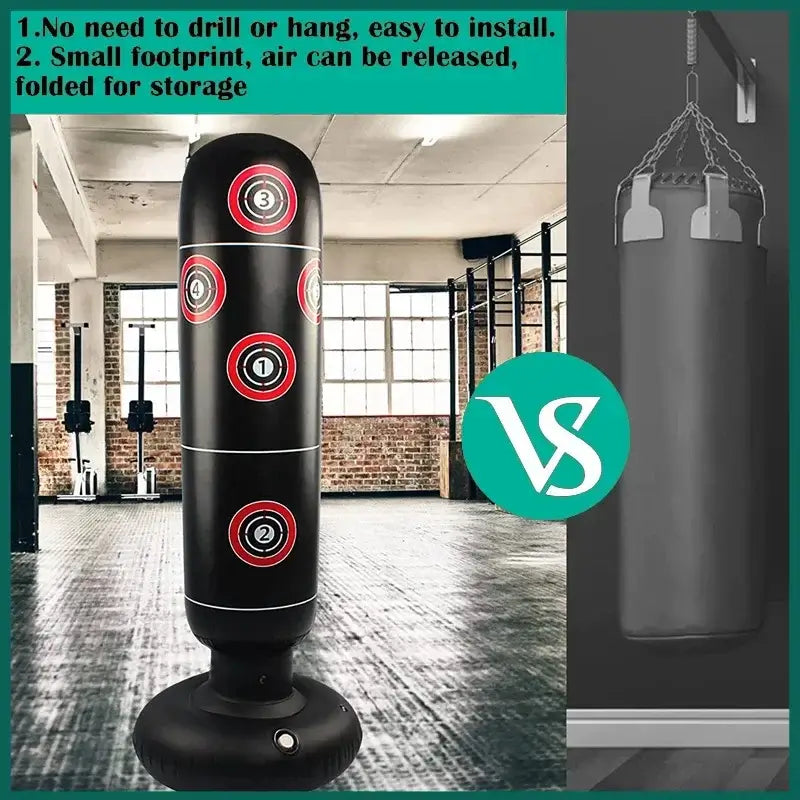 Inflatable Punch Bag – For Training and Fun