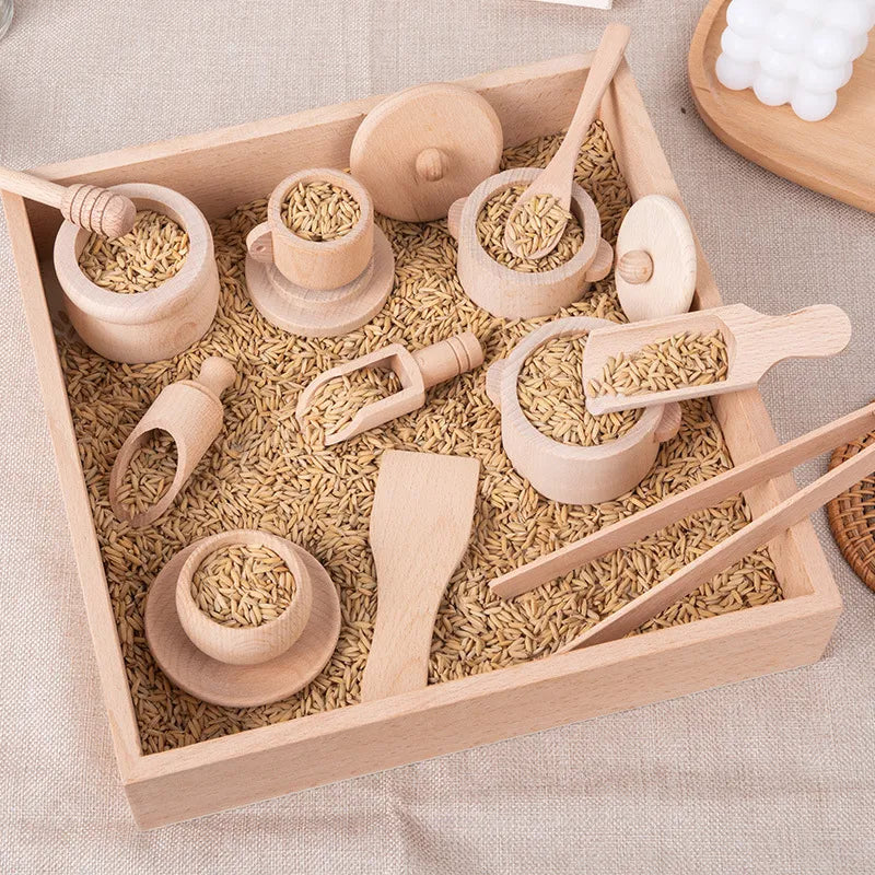 Cooking Fun Wooden Kitchen Set – For Creative Play