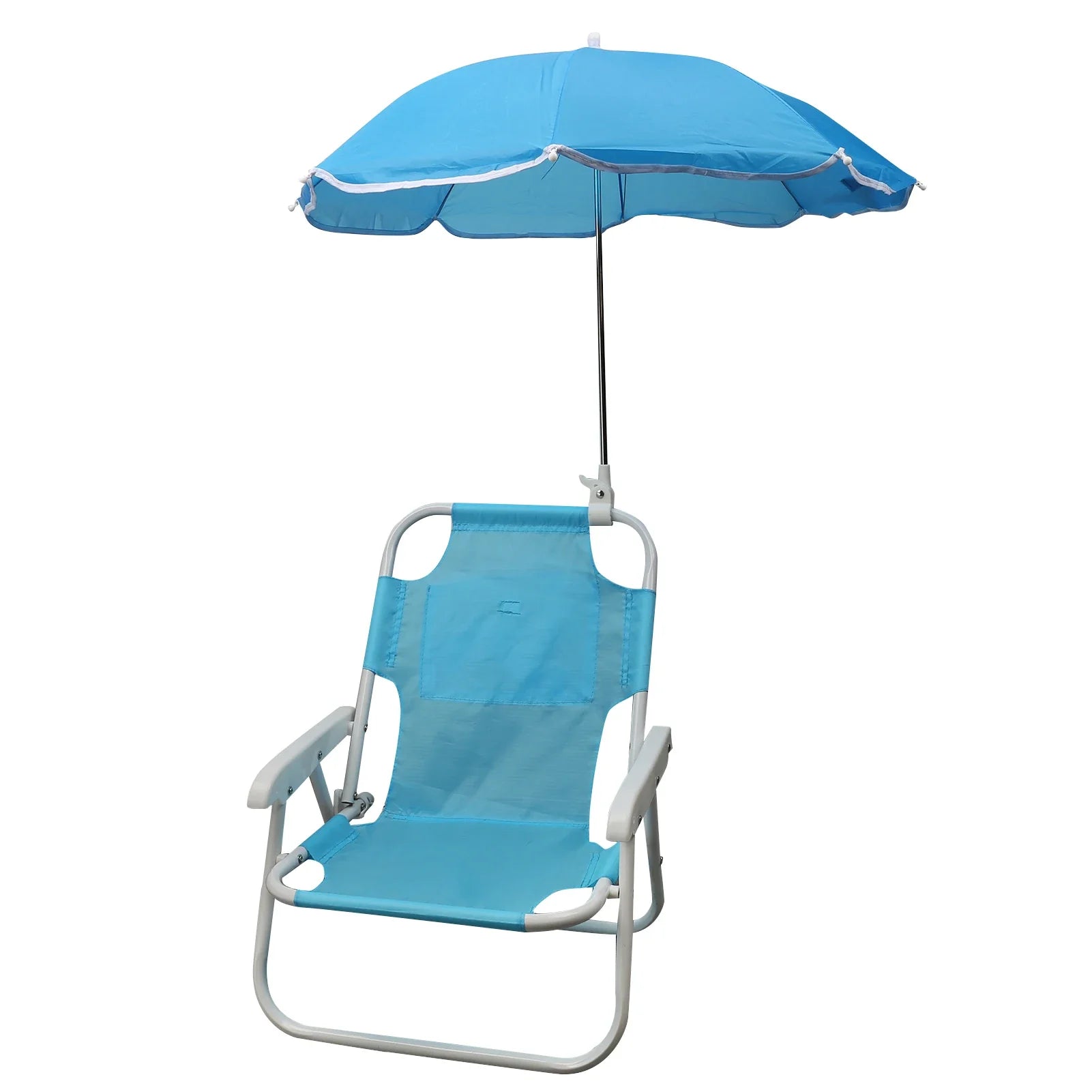 Foldable Beach Chair with Parasol for Children