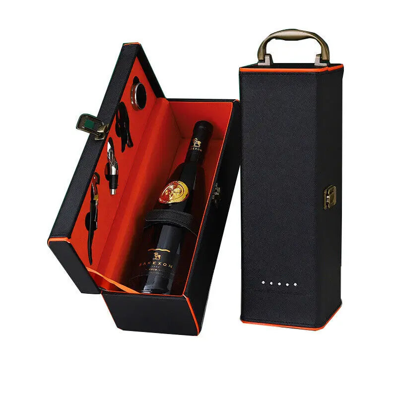 Luxury Wine Case - Stylish Storage for Wine and Accessories