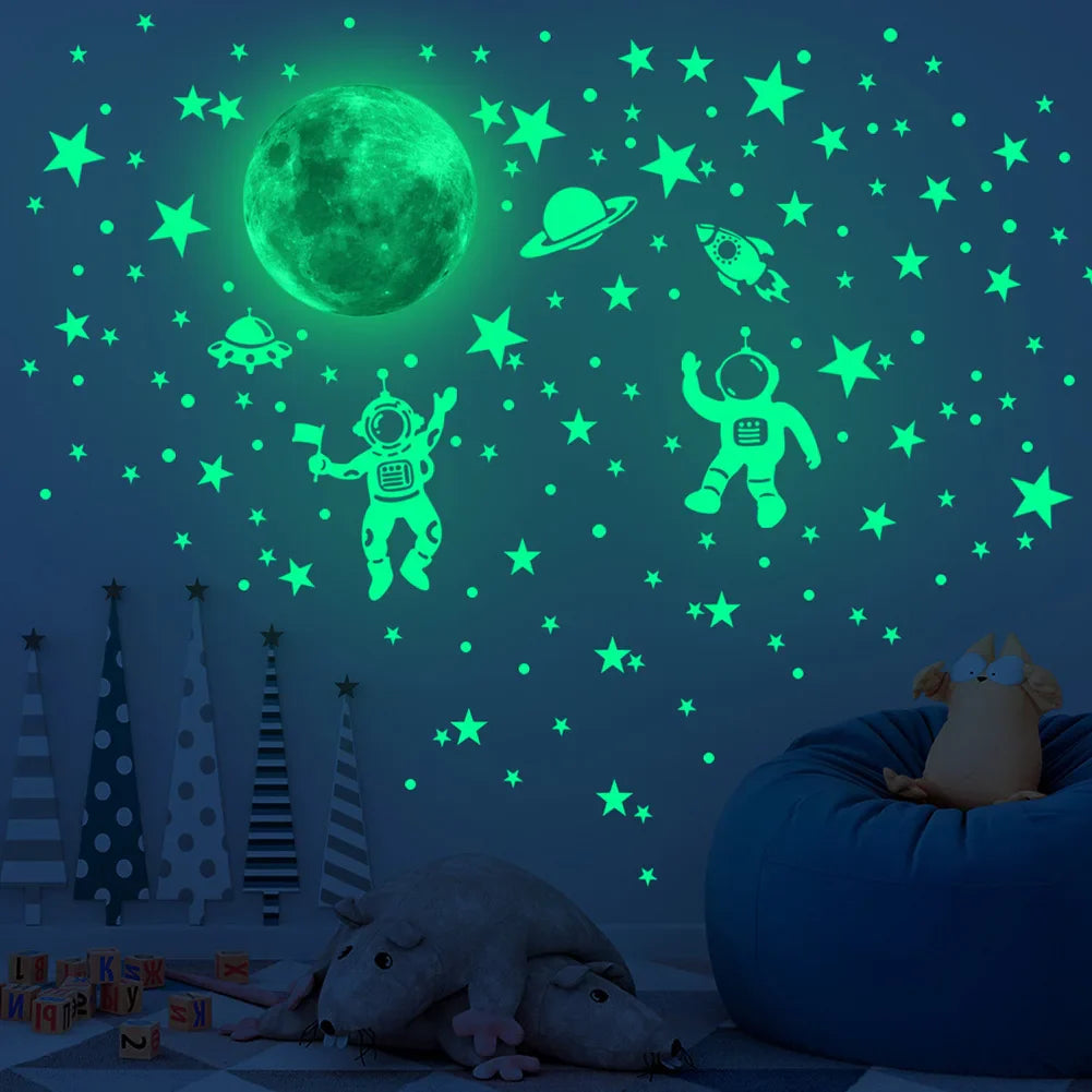 Starry Sky Decoration - Glow-in-the-Dark Wall Decor