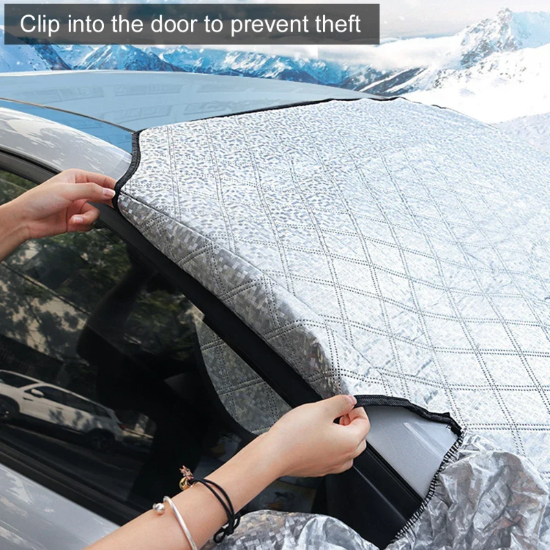 Magnetic All-Weather Windscreen Cover – FrostGuardia