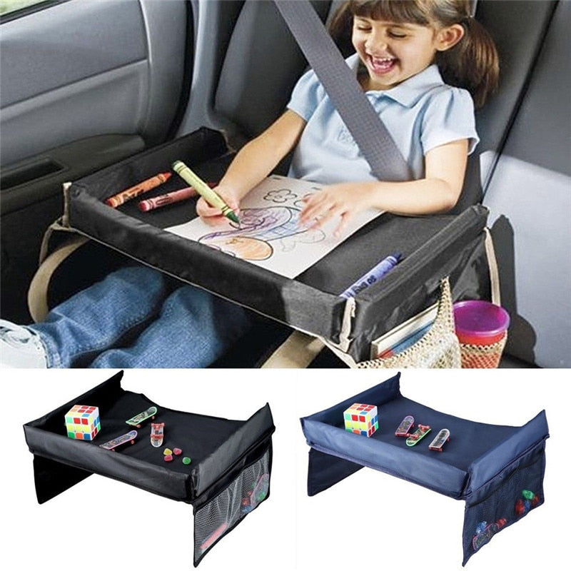 Children's Car Play Tray with Side Pockets – TripTab Travel Organiser