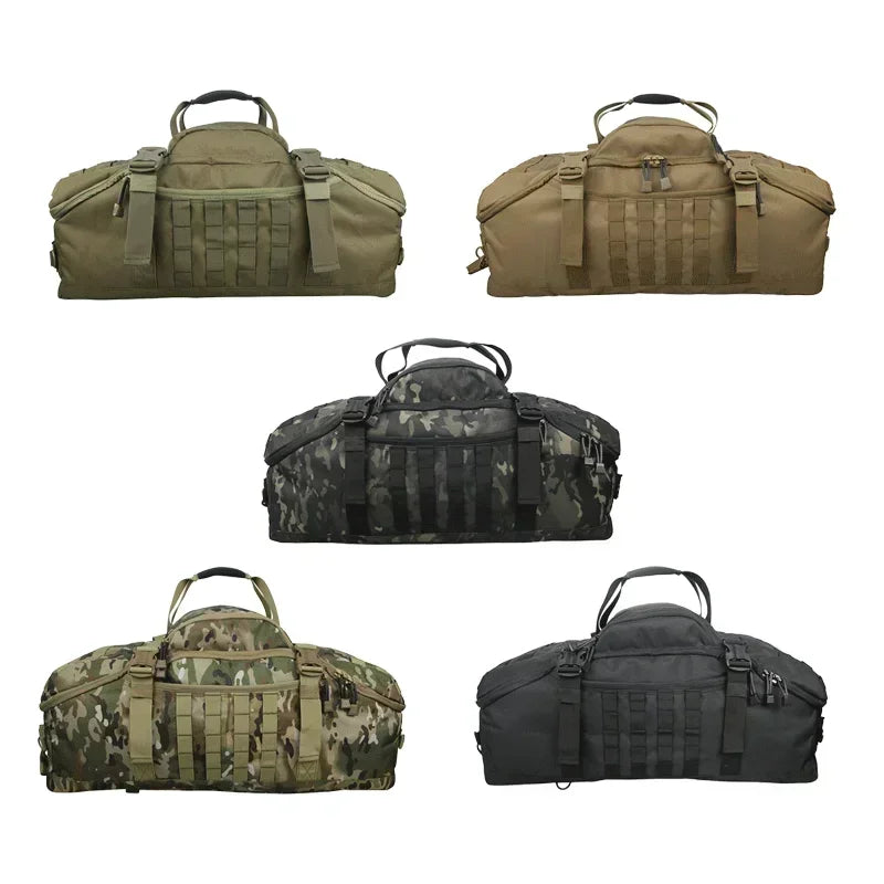 Large Tactical Travel Bag and Rucksack - TrailTrek Duffle