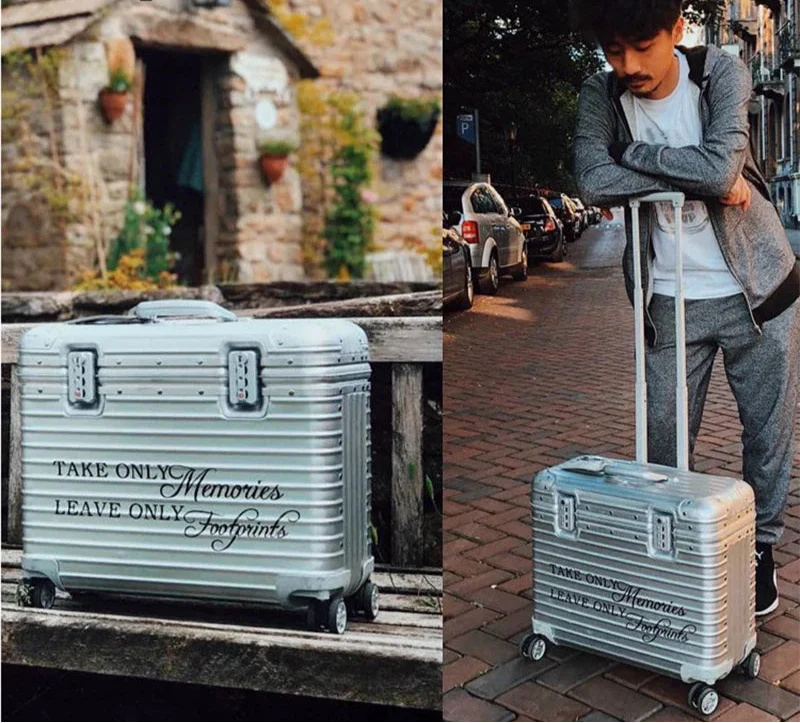 Aluminium-Magnesium Hard Shell Suitcase – Monaco