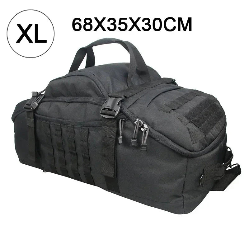 Large Tactical Travel Bag and Rucksack - TrailTrek Duffle