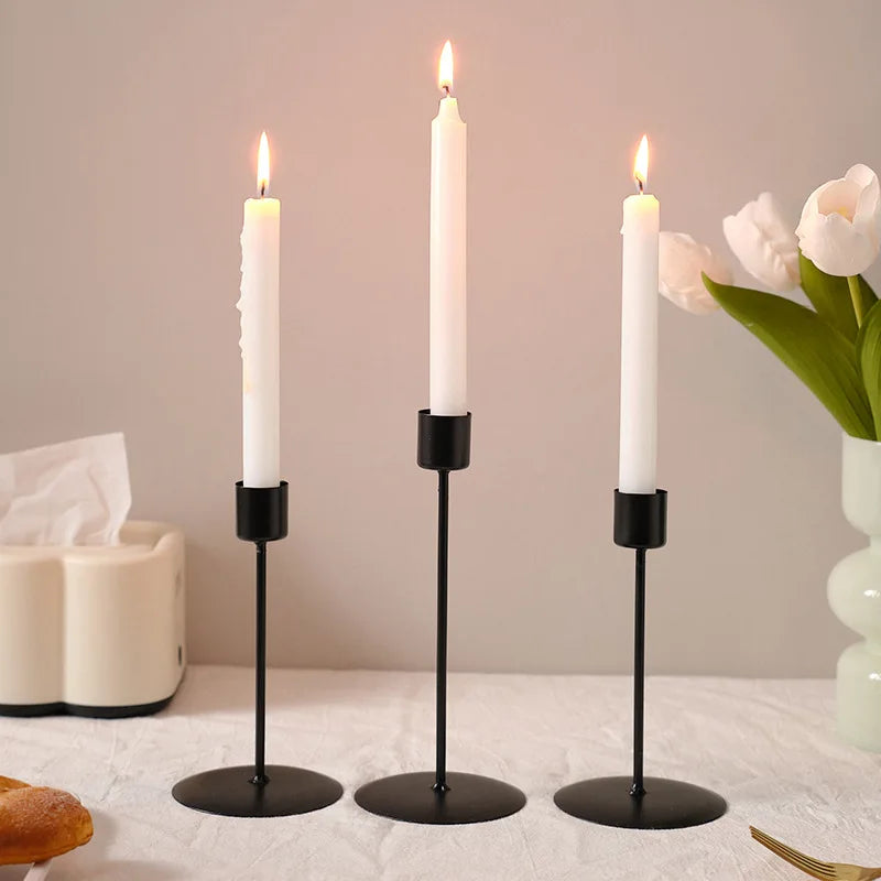 1 Piece Candle Holder Crafts Simple Nordic Desk Candle Decoration
