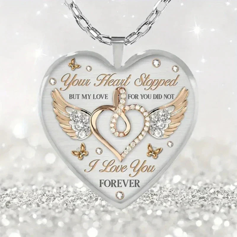Engraved Heart Necklaces – Sofie “Forever”