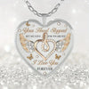 Engraved Heart Necklaces – Sofie “Forever”