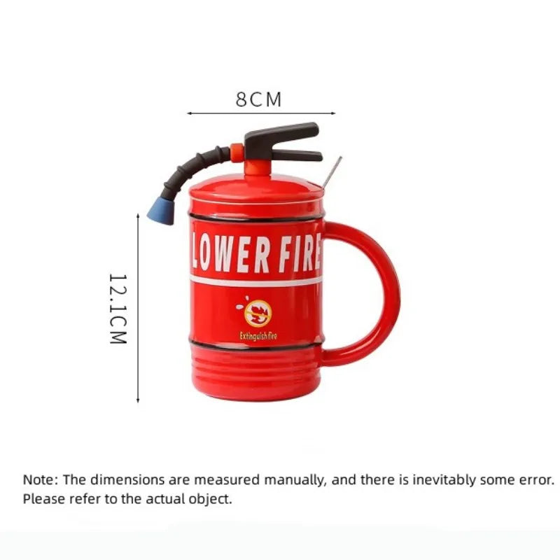 Creative Fire Extinguisher Mug - Unique and Practical for Home or Office