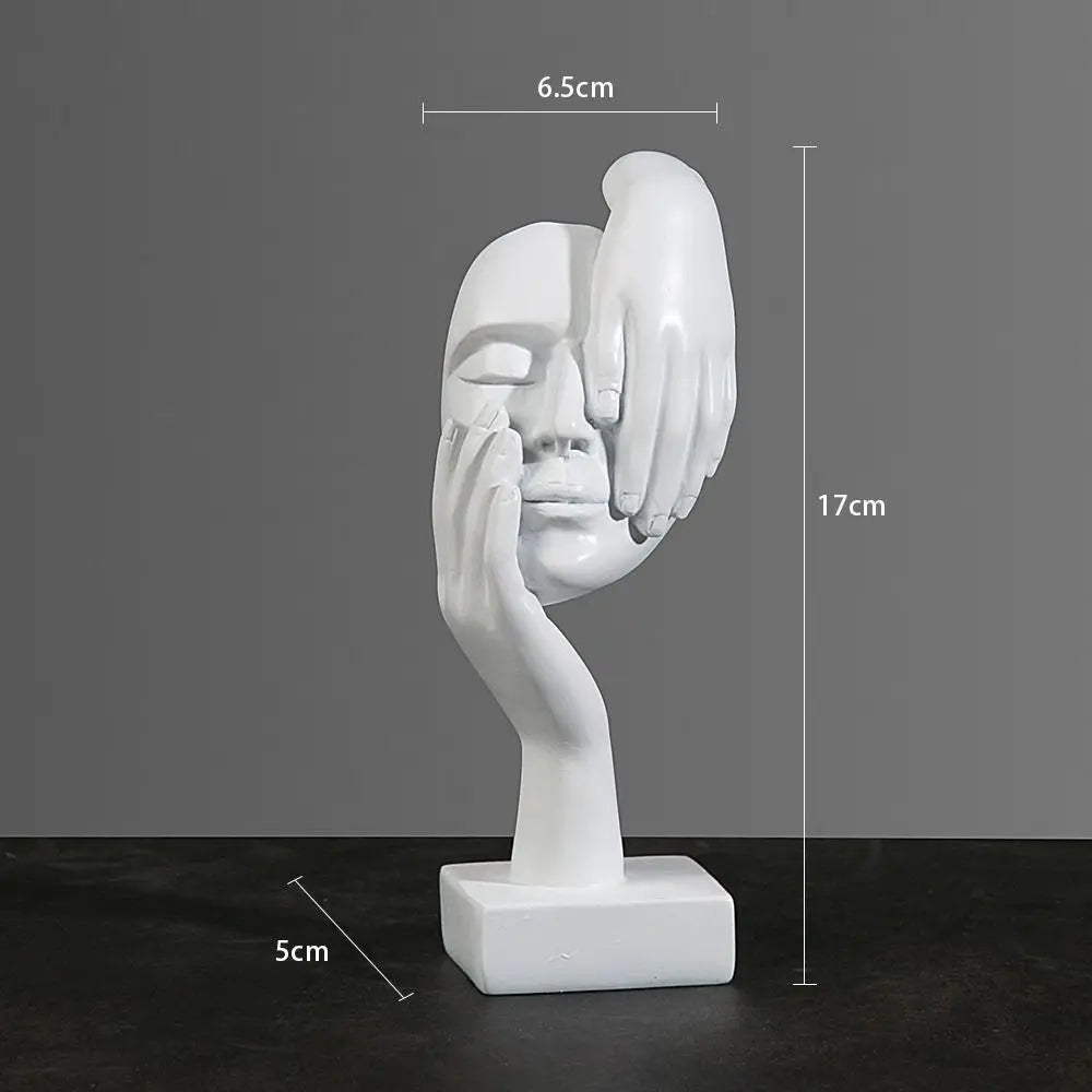 Abstract Face Sculptures - Unique and Modern