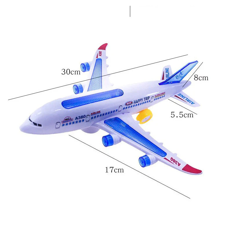 Interactive Toy Airplane - Play & Learn