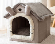 Fluffy Pet House - Comfortable Sleeping Place for Your Pet