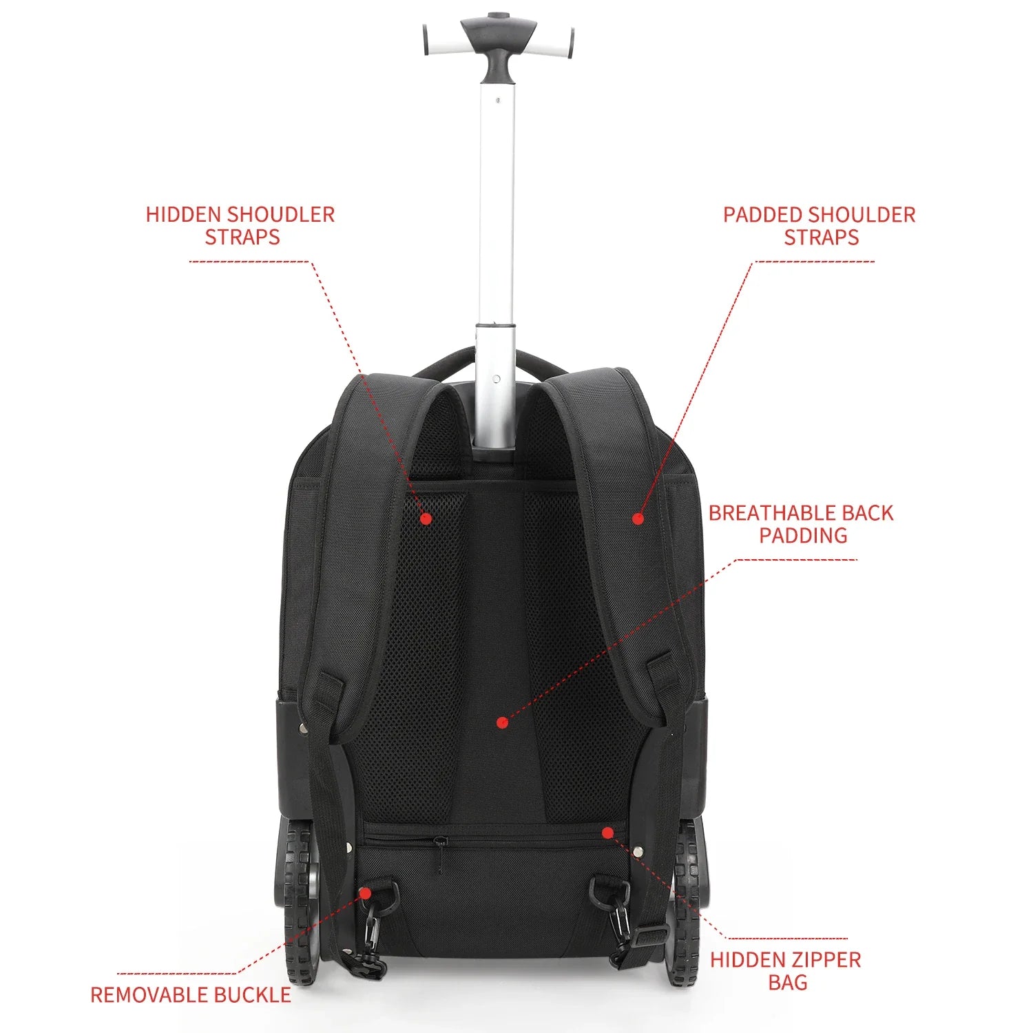 Rolling Laptop Backpack – Helsinki