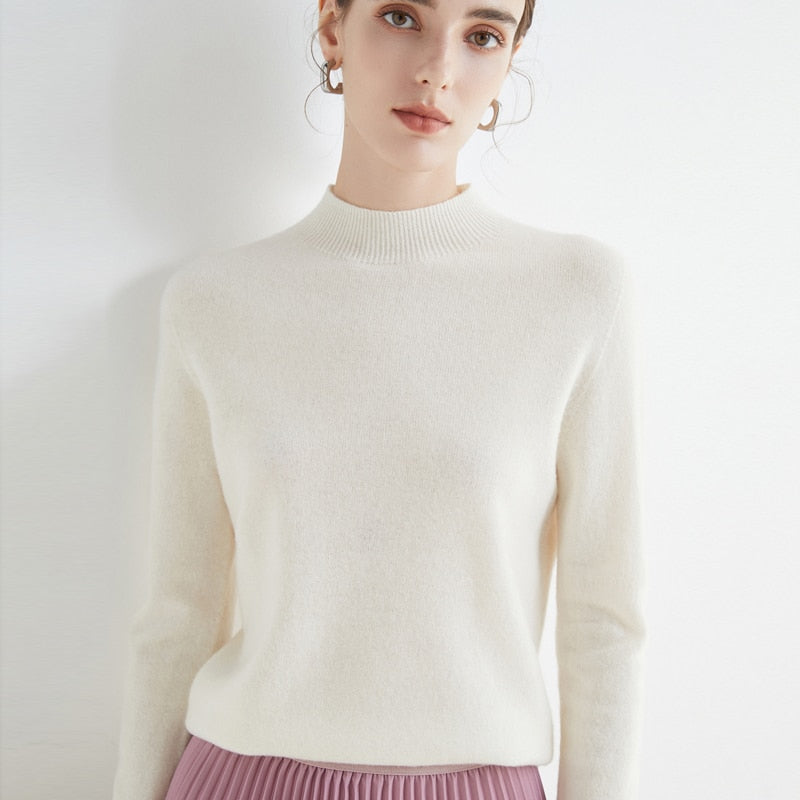 SilkThread Cashmere Jumper | Premium lightweight women’s pullover for all seasons