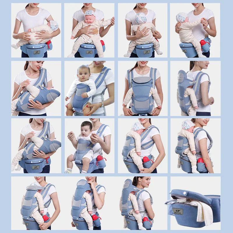 Ergonomic Baby Carrier – Comfortable Hip Carrier for Parents and Babies