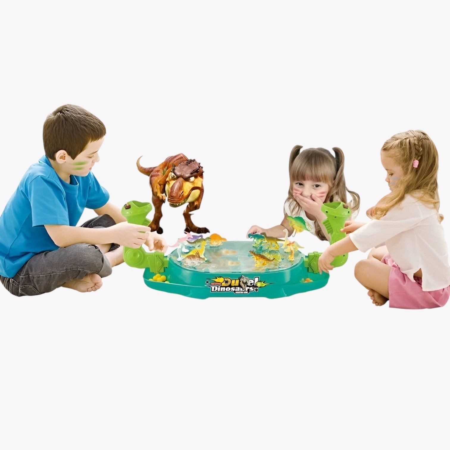 Catapult Fun DinoShot – Skill Game for Two with Learning Factor