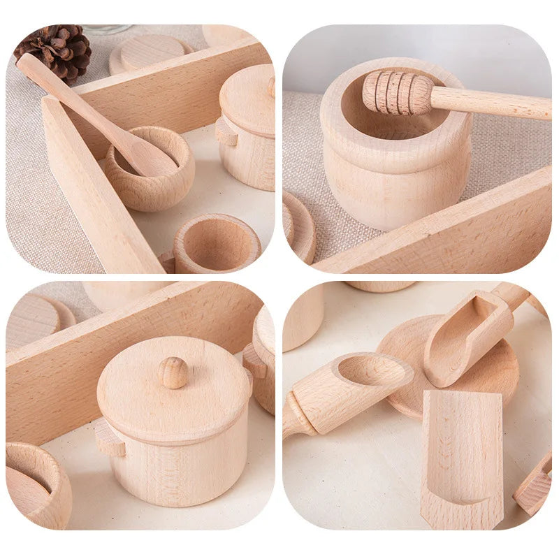 Cooking Fun Wooden Kitchen Set – For Creative Play