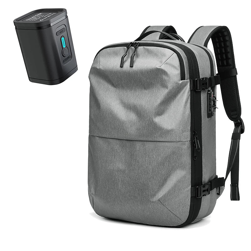 ElitePack Air Compression Backpack | 60L waterproof business and travel backpack with vacuum compression technology