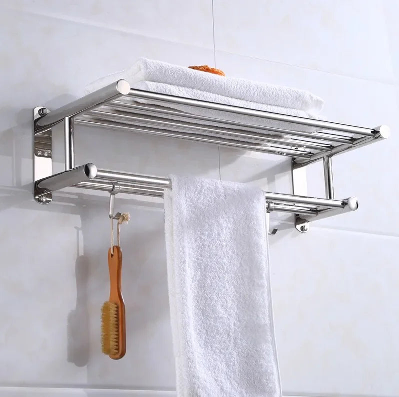 SteelRack - High-Quality Stainless Steel Towel Holder - Modern and Durable Towel Rail
