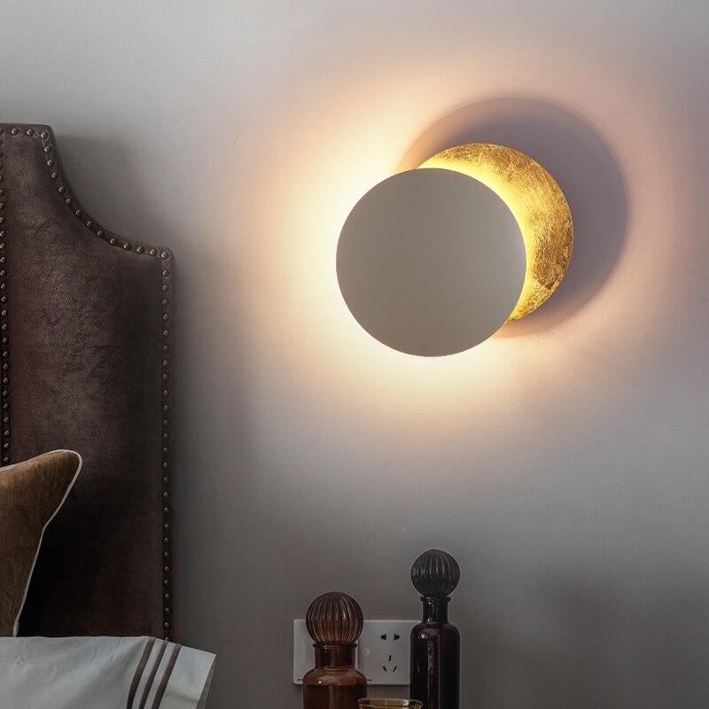 Eclipse Lamp - Wall Lamp with Solar Eclipse Effect