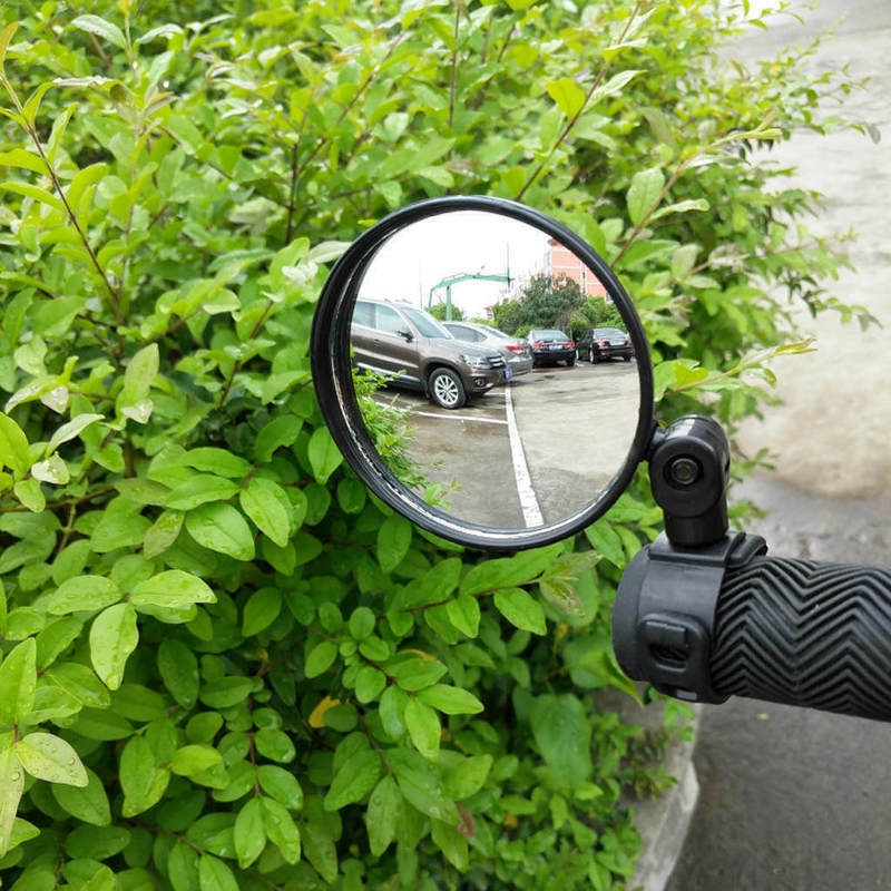 ClearTrail Safety Mirror Max | Durable 360° adjustable mirror for cycling and motorbiking