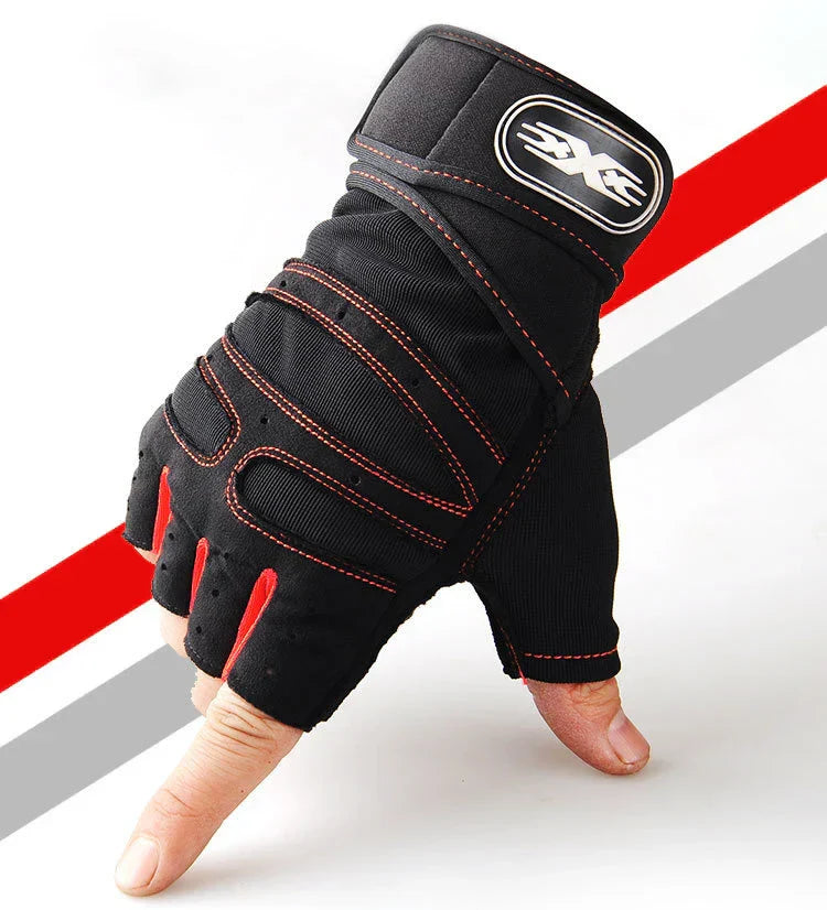 Shock-Resistant & Supportive Fitness Gloves – FitFlex