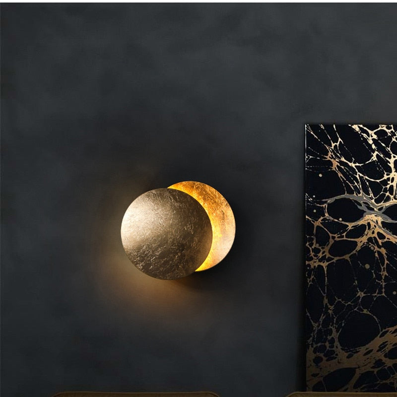 Eclipse Lamp - Wall Lamp with Solar Eclipse Effect