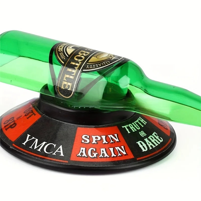 'Spin the Bottle' Drinking Game - Interactive Fun for Any Gathering