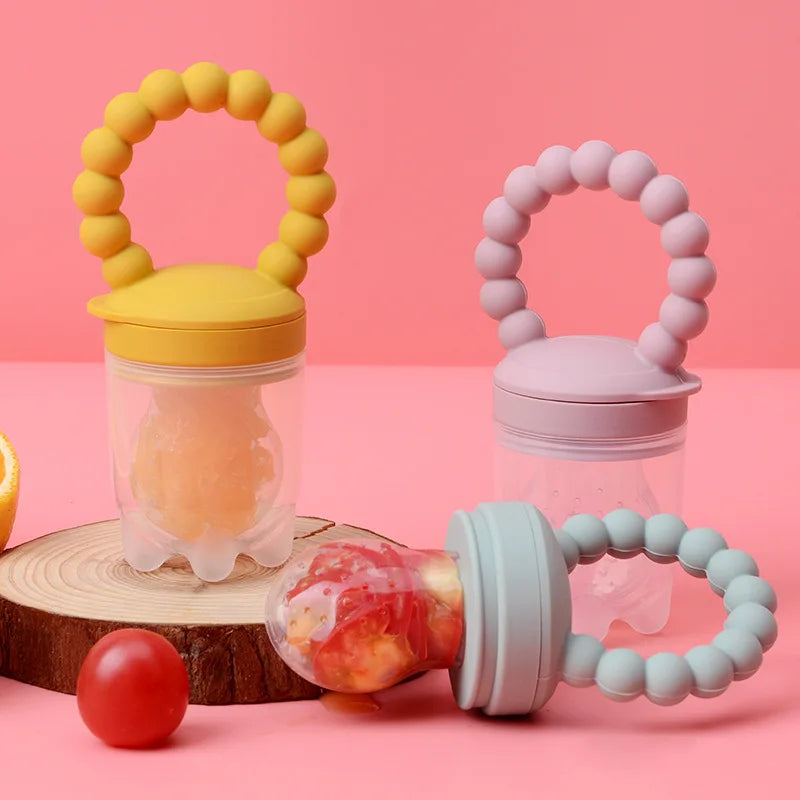 Fruit Teether for Babies – Safe Chewing & Learning to Eat Independently (Buy 1 Get 1 FREE Promotion)
