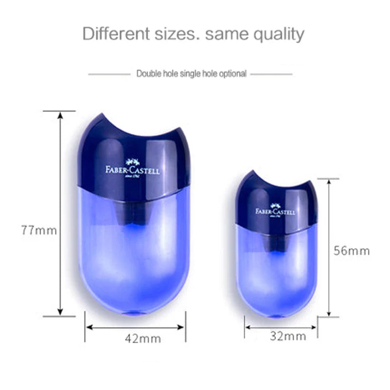 Faber-Castell double/single hole pencil sharpener | Pencil sharpener | Kawaii sharpener for school or children