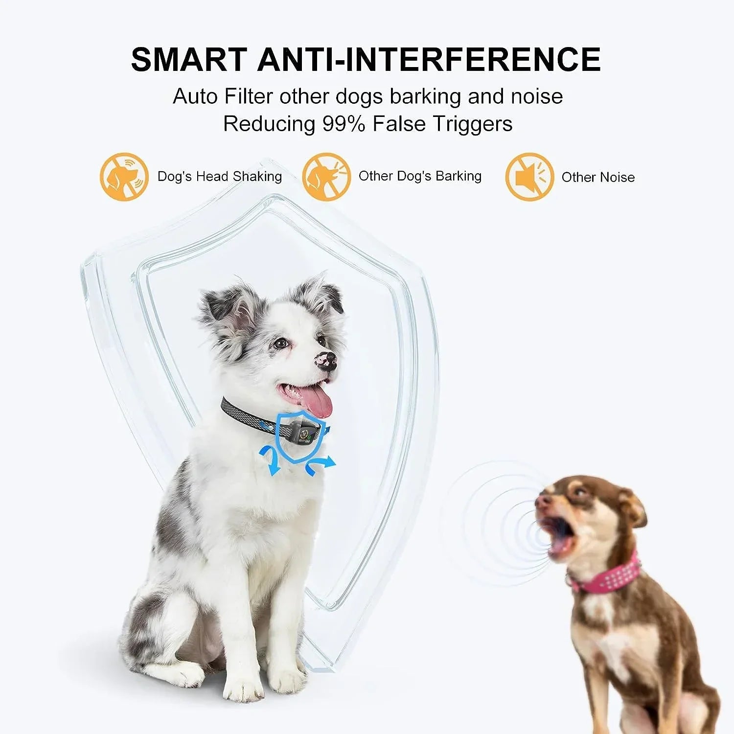 Bark Control Smart Collar - Rust for Your Dog