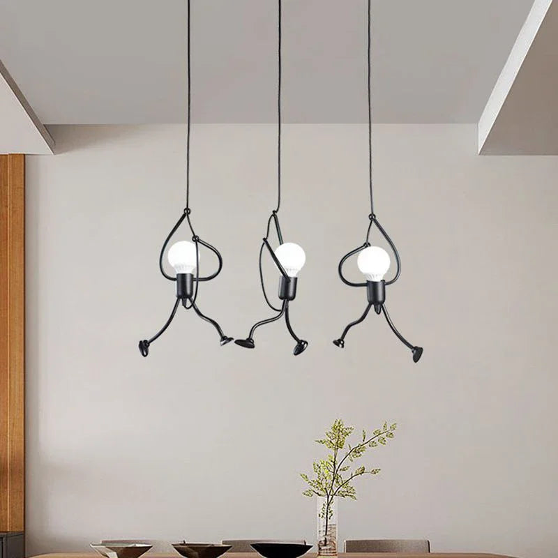 FunkyLight - Creative Pendant Lamp in the Shape of a Playful Figure