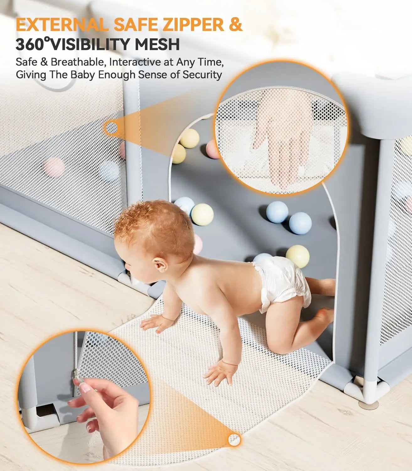 Complete Baby Play Environment – Stimulate Creativity and Motor Skills with Safe Play Elements