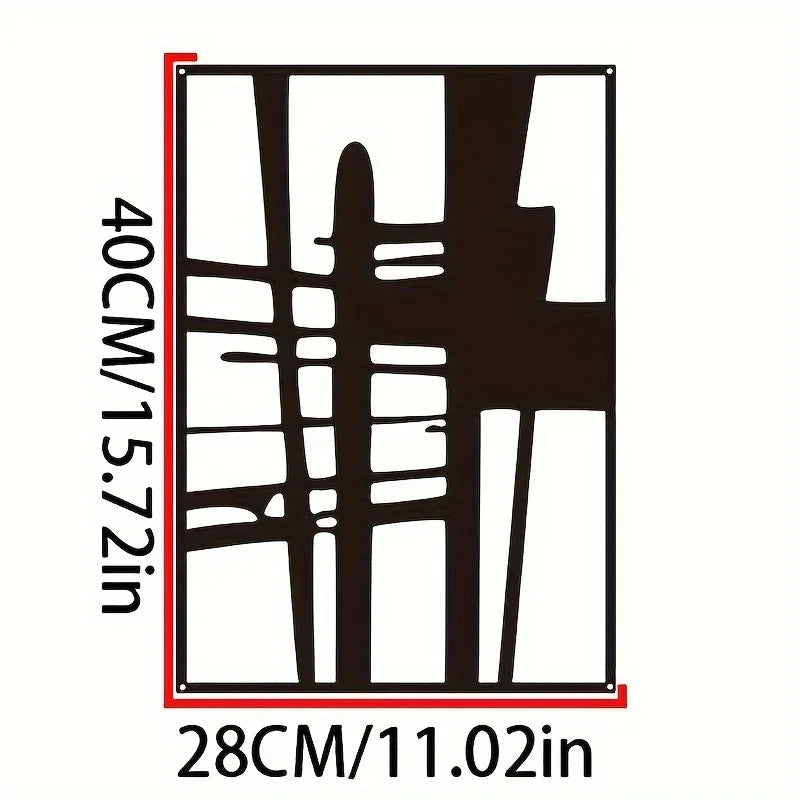 Abstract Art Wall Decoration – Four-Piece Modern Set