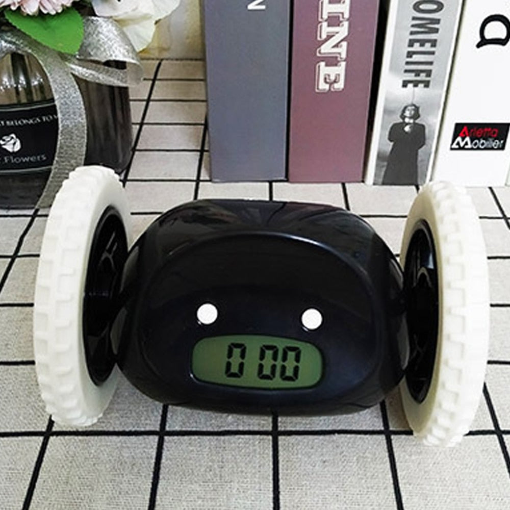 BoostAlarm Alarm Clock with Wheels | A smart and playful alarm clock that keeps you awake
