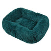 FurHaven Deluxe Dog Lounger | Long plush, washable pet bed for dogs and cats
